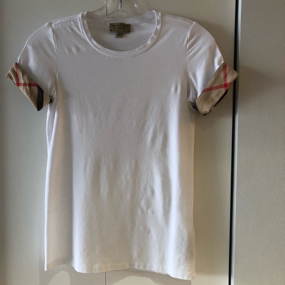 Burberry White T-shirt